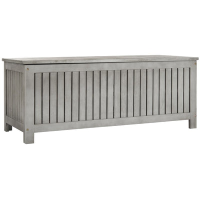 Abri 47.63" L Cushion Storage Box - Gray Wash