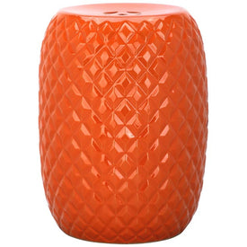 Calla Garden Stool - Orange
