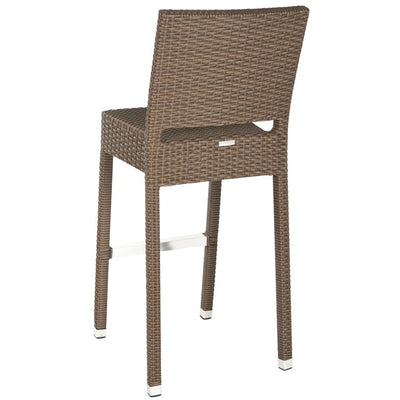 Bethel Indoor/Outdoor Bar Stool - Brown