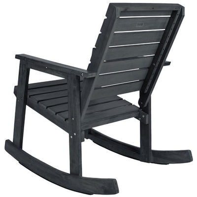 Alexei Rocking Chair - Dark Slate Gray
