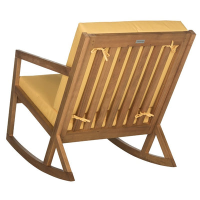 Vernon Rocking Chair - Natural/Yellow