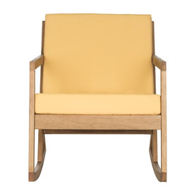 Vernon Rocking Chair - Natural/Yellow