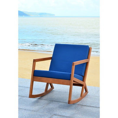 Vernon Rocking Chair - Natural/Navy