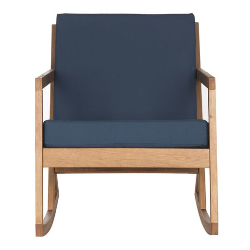 Vernon Rocking Chair - Natural/Navy