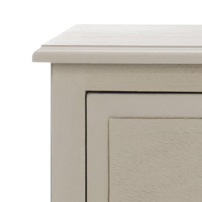 Michaela Drawer Side Table - Vintage Gray