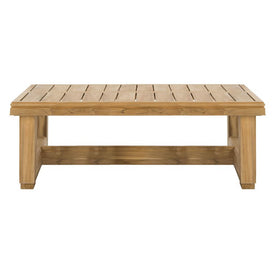 Montford Coffee Table - Teak/Beige