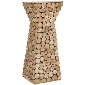 Jefferson Stand - Medium Oak/Black