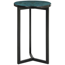 Zaira End Table - Turquoise