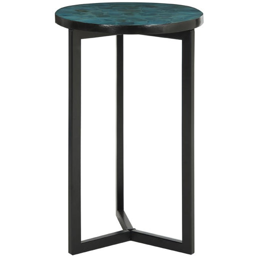 Zaira End Table - Turquoise