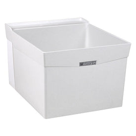 Utilatub 20"W x 24"D x 34"H Wall-Mount Laundry Sink