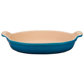 Heritage 1-Quart Stoneware Oval Au Gratin Dish - Marseille