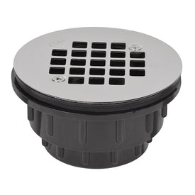 Shower Drain Solvent Weld 2 Inch Stainless Steel ABS