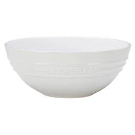3.1-Quart Stoneware Large Multi Bowl - White