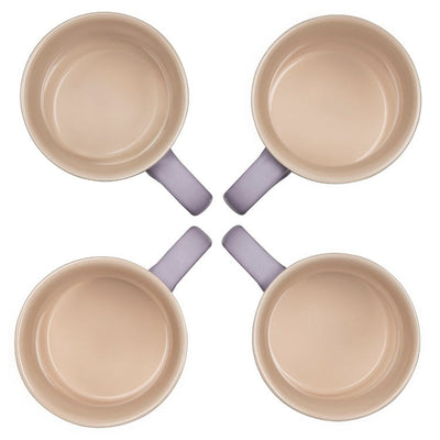 14 Oz Stoneware Mugs Set of 4 - Provence