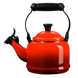 1.25-Quart Demi Enamel On Steel Kettle - Cerise