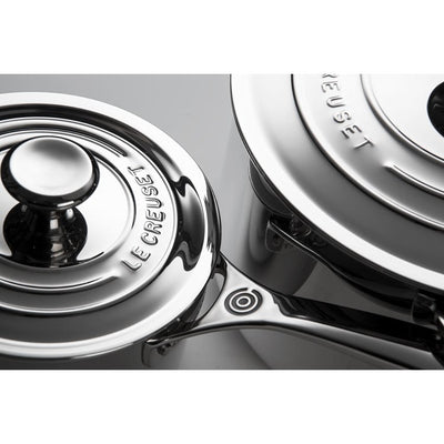 3-Quart Stainless Steel Saucepan with Lid