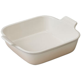 Heritage 3-Quart Stoneware Square Dish - Meringue