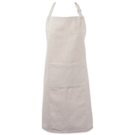 DII Natural Solid Chambray Chef Apron