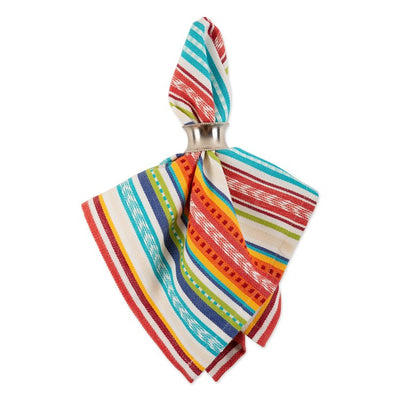 DII Baja Stripe 20" x 20" Napkins Set of 6