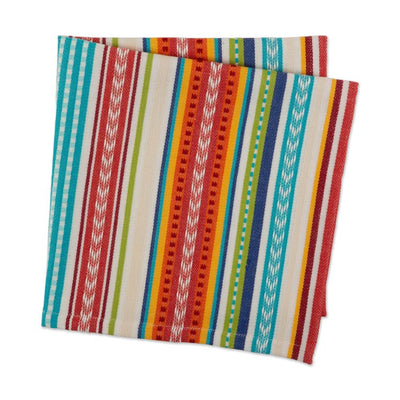 DII Baja Stripe 20" x 20" Napkins Set of 6
