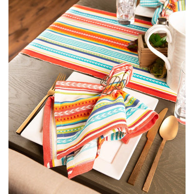 DII Baja Stripe 20" x 20" Napkins Set of 6