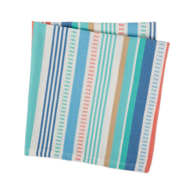 DII Seashore Stripe 20" x 20" Napkins Set of 6