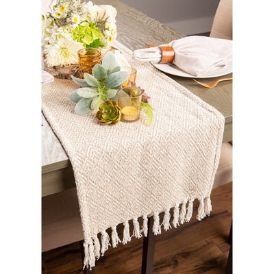 DII Stone Diamond 72" x 15" Table Runner