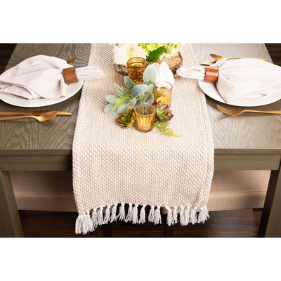 DII Stone Diamond 72" x 15" Table Runner