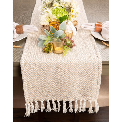 DII Stone Diamond 72" x 15" Table Runner
