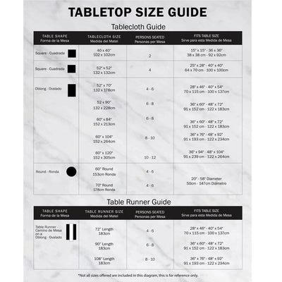 DII Pink Buffalo Check 40" x 40" Table Topper