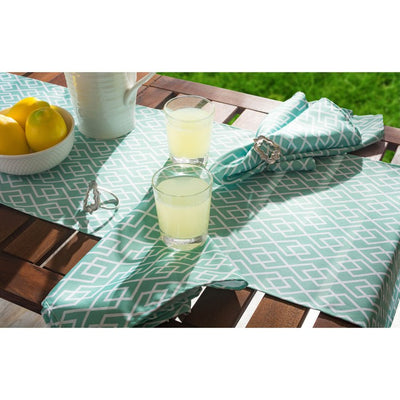 DII Diamond Print Outdoor 20" x 20" Napkins Set of 6