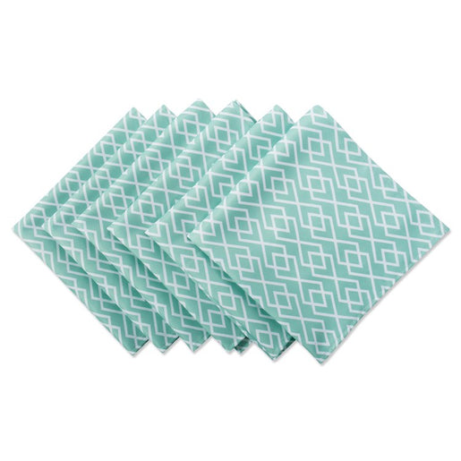 DII Diamond Print Outdoor 20" x 20" Napkins Set of 6