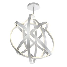 Kinetic Single-Light 60" LED Articulating Chandelier 3500K