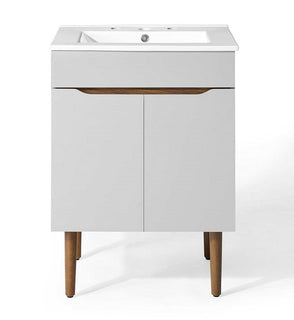 Product Image: EEI-3633-GRY-WHI Bathroom/Vanities/Single Vanity Cabinets with Tops