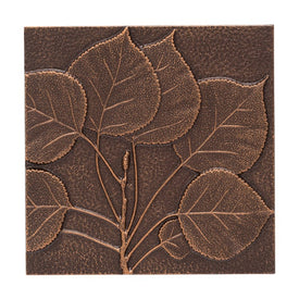 Aspen Leaf Wall Decor - Antique Copper