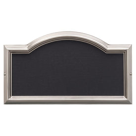 Design-it 4 Arch Plaque Brushed Nickel