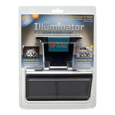 Illuminator Solar Address Lamp - Standard Wall