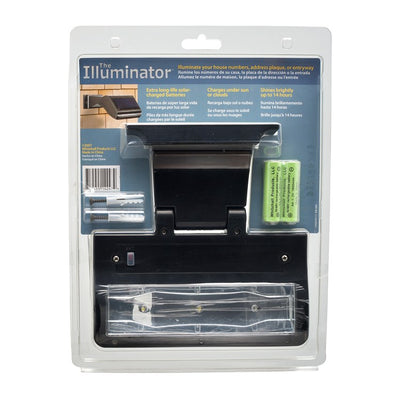 Illuminator Solar Address Lamp - Standard Wall