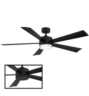 Product Image: FR-W1801-52L-MB Lighting/Ceiling Lights/Ceiling Fans