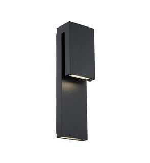 Product Image: WS-W13718-BK Lighting/Outdoor Lighting/Outdoor Wall Lights