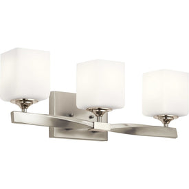 Marette Three-Light Bathroom Vanity Fixture