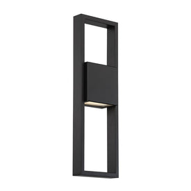 Archetype Single-Light 18" LED Centered Indoor/Outdoor Wall Light 3000K