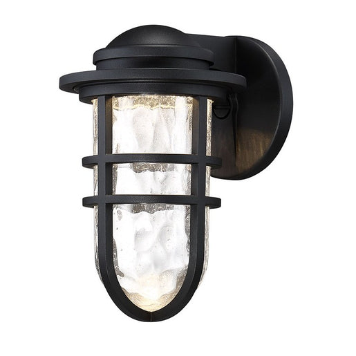 Steampunk Single-Light 9" LED Indoor/Outdoor Wall Light 3000K