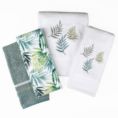 Maui Hand Towel in White