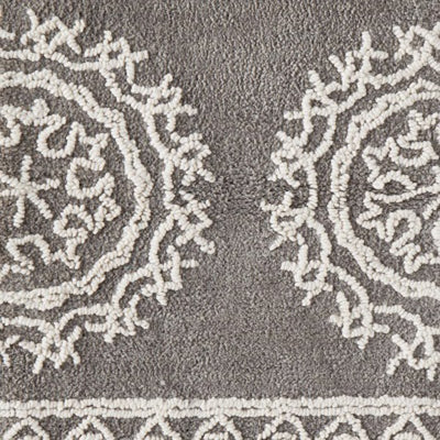 Medallia Medium Rug in Gray