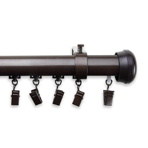 Dean Traverse Rod 110" - 156" - Cocoa