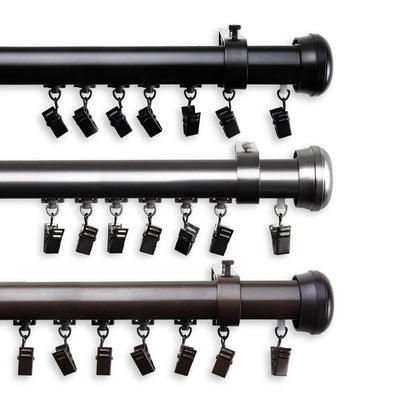 Dean Traverse Rod 28" - 48" Long - Black