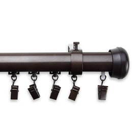 Dean Traverse Rod 48" - 86" - Cocoa