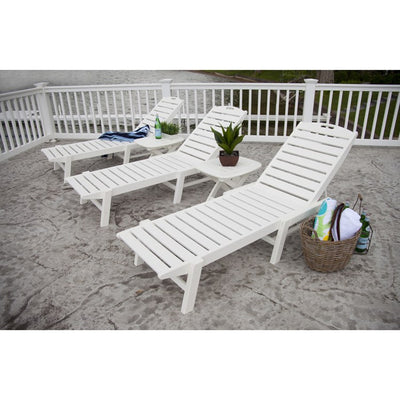 Nautical Chaise - White
