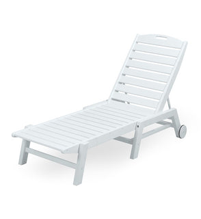 Product Image: NAW2280WH Outdoor/Patio Furniture/Outdoor Chaise Lounges